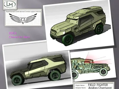 Field Fighter Free 3D model