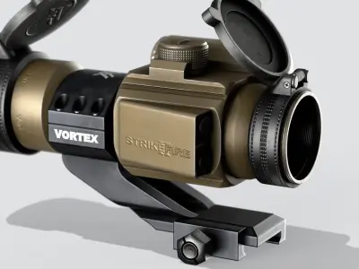 Vortex StrikeFire2 Red Dot Sight Low-poly 3D model