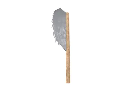Fantasy Style Axe v1 001 Low-poly 3D model