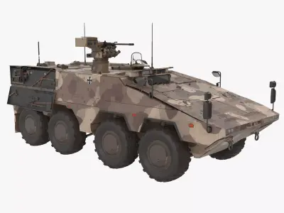APC Boxer Desert Clean 3D model