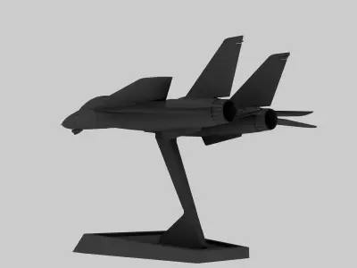STL Grumman F-14 Tomcat 3D print model