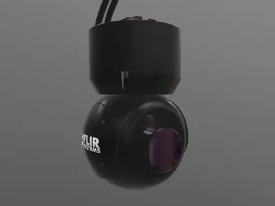 FLIR Ultra 7000 Low-poly 3D model