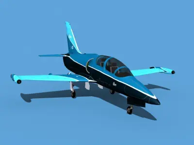 Aero Vodochody L-39C Albatross V07 3D model