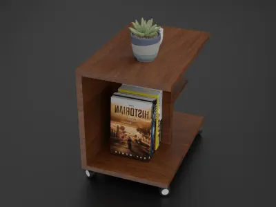 Modern Shelve Free 3D model