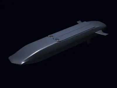Subsonic Cruise Missile 3D model