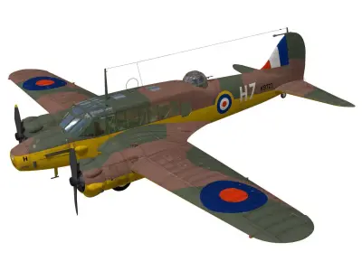 Avro Anson Mk1 early 3D model