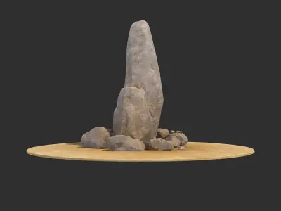 Rock V40 3D model