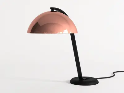 Cloche Table Lamp Free 3D model