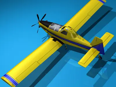 AT-802F Air Tanker 3D model