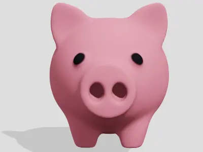 Piggy bank  3D model