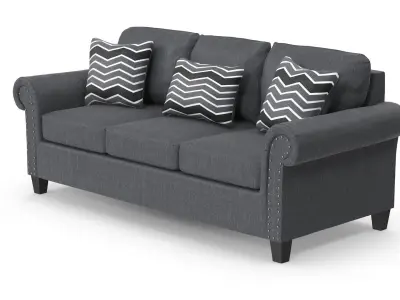 Sofa - Set Part 3 Low-poly 3D model