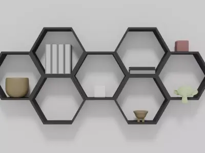 Shelf 02 3D model