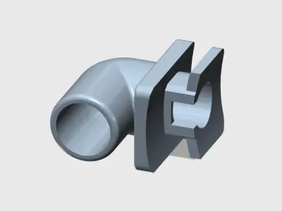 Jabiru 3300 series Starter Cable Grommet 3D print model