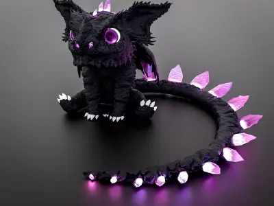 Dragon model 3D model