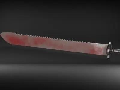 Sword Asset Low-poly 3D model