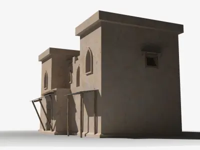 Arab x46 Low-poly 3D model