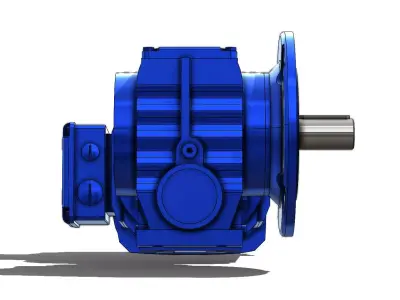 Motorredutor SEW SF57DRN90SP2 Gearmotor 3D model