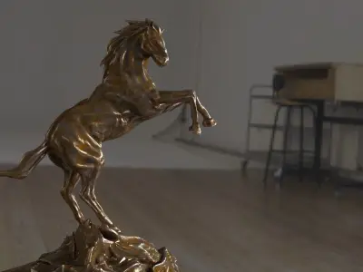 Horse model updated 3D model