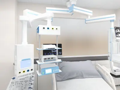 ICU 3D MODEL 3D model