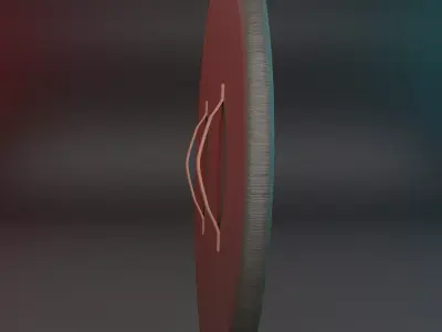 Dragon Shield 3D Model 3D model