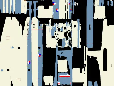 Dassault Breguet Br 1150 Atlantic - THE ATLANTIQUE 2 - Low-poly 3D model