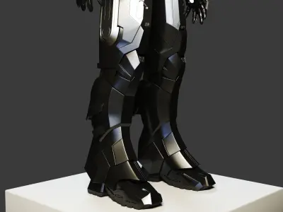 Iron Man 2 War Machine 3D model