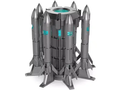 Military MRL 3D model