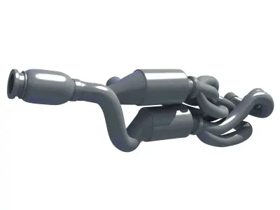 Exhaust Manifolds 3D model