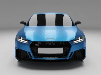 Audi RS TT 2019 Free 3D model