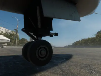 Airplanes and Helicopters HQ - PBR Low-poly 3D model