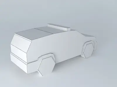 ChevyTahoe for Police Free 3D model