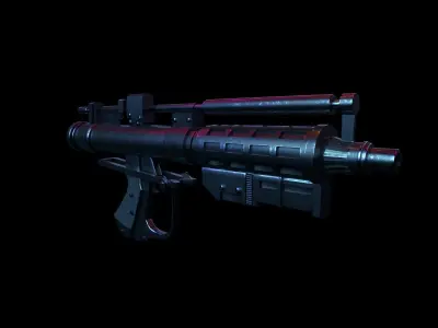 E5 Blaster 3D model