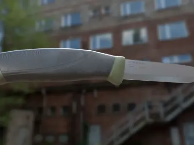 Knife Mora Companion MG Free low-poly 3D model