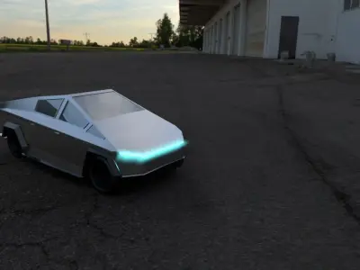Tesla Cyber truck 3d Model 3D print model