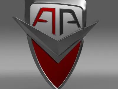 Arrinera logo 3D model
