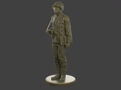 CzechSlovak Communist Soldier CCS1 000 Free 3D print model