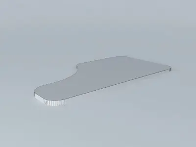 Reverse table Free 3D model
