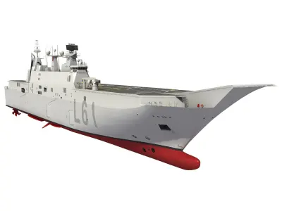 SPS JUAN CARLOS 1 SPANISH LHD 3D model