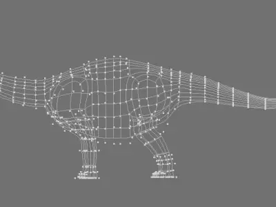Apatosaurus- Type-1 3D model