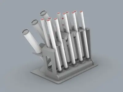 Lacroix Sylena MK2 Low-poly 3D model