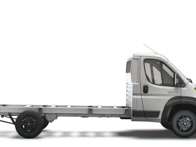 RAM Promaster Chassis Truck Single Cab 4300WB 2023 3D model