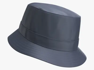 Bucket Hat PBR Low-poly 3D model