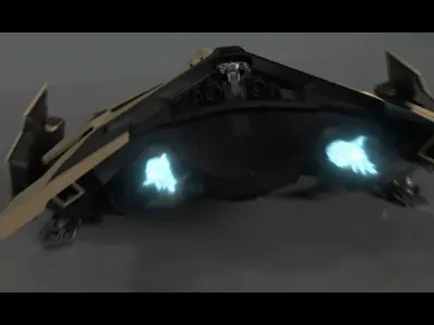 Thrusters Pack VDB 3D model