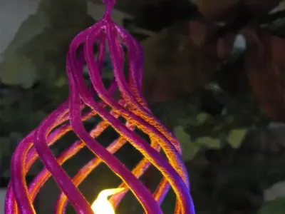 Bird Cage Lantern Free 3D print model