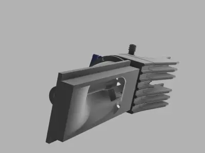 A Pump-Jet door handle 3D print model