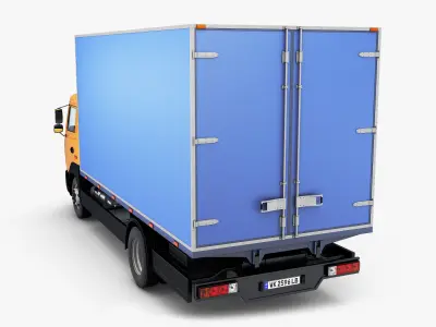 Truck Box v 1 3D model