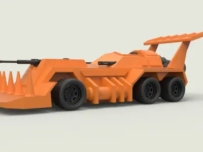 Eliminator from Thunder Road Scale 1 to 43 3D print model