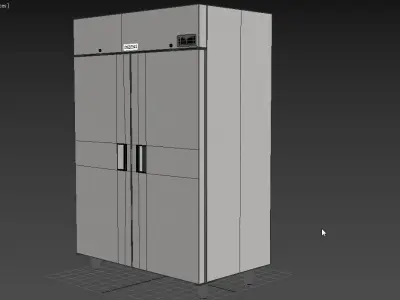 U-Line Commercial Refrigerators Ucre455-Ss71A 3D model