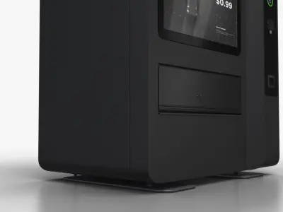 Vending Machine 3D model 7