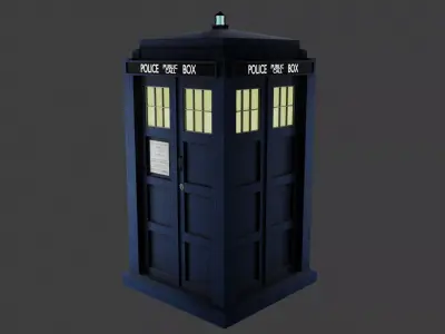 TARDIS 3D model